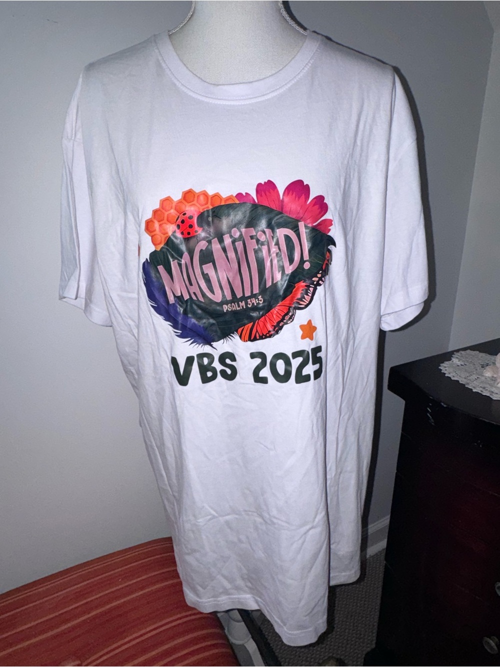 Magnified! VBS 2025 White Graphic Tee